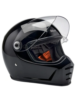 Kask integralny Biltwell Lane Splitter Solid czarny