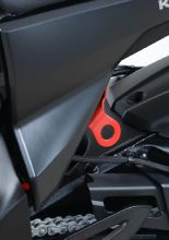 Uchwyty na pasy transportowe R&G do Suzuki Katana (19-) czerwone