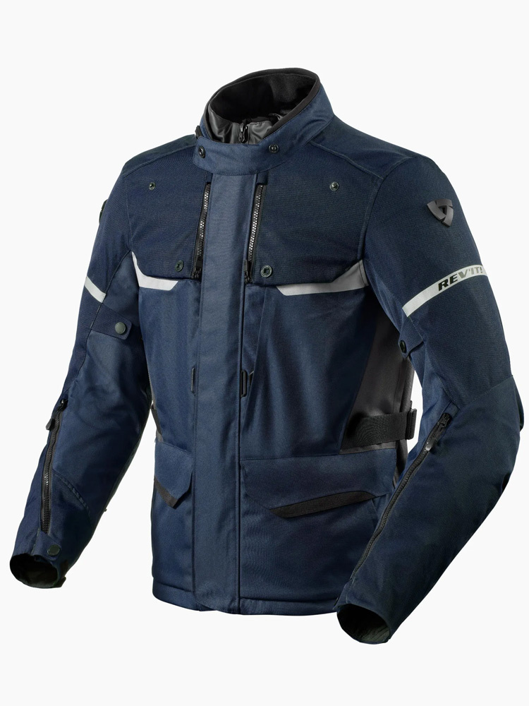 Kurtka motocyklowa tekstylna REV’IT! Outback 4 H2O niebieska