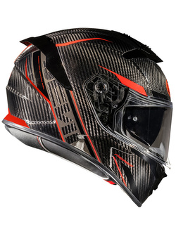 Kask integralny Premier Devil Carbon ST2 czarno-czerwony