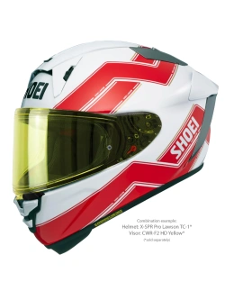Kask integralny Shoei X-SPR PRO Lawson TC-1 czerwono-biały