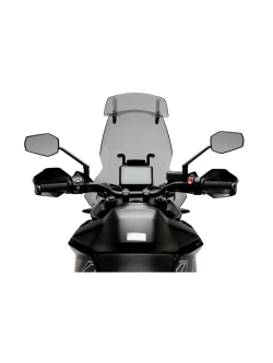 Szyba motocyklowa turystyczna z deflektorem PUIG KTM 890 SMT (23-) lekko przyciemniana
