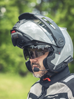 Kask szczękowy Schuberth E2 szary