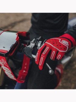 Rękawice cross 100% Airmatic 2 czerwono-czarne