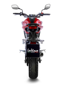 Pełny układ wydechowy LeoVince LV-10 BLACK EDITION [Stainless Steel] do Honda CB 125 R Neo Sports Cafe [18-20]