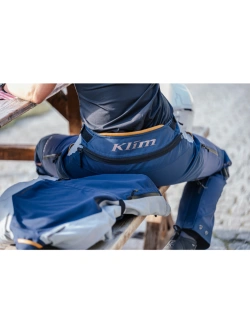 Spodnie motocyklowe damskie tekstylne Klim Altitude niebieskie