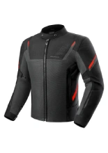 Kurtka motocyklowa tekstylna Shima Rush 3.0 Air G2 szaro-czerwona