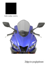 Szyba motocyklowa MRA Racing "R" Yamaha YZF R 25 / R3A (18-) czarna