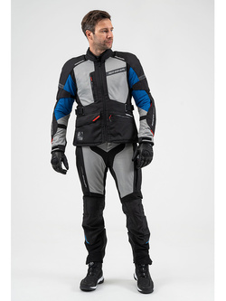 Spodnie motocyklowe tekstylne Shima Alpha niebieskie