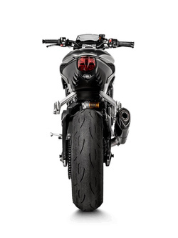 Tłumik motocyklowy Slip-On Line [Carbon] Akrapović Triumph Street Triple 765 S / R / RS (17-19)