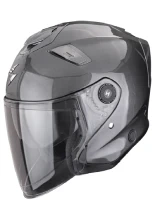Kask otwarty Scorpion EXO-GT Jet Solid szary połysk