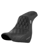 Kanapa motocyklowa dla kierowcy i pasażera Saddlemen SDC Performance Pro Series Gripper Harley Davidson FLSB/ FXLR/ S/ ST (wybrane modele) (18-) czarno-szara