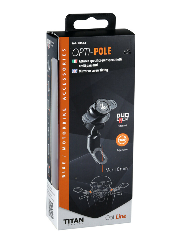 Mocowanie do lusterka/śruby Titan Opti Pole