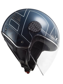 Kask otwarty LS2 OF558 Sphere Lux Linus niebieski