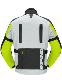 Kurtka motocyklowa tekstylna Spidi Crossmaster czarno-szaro-żółta