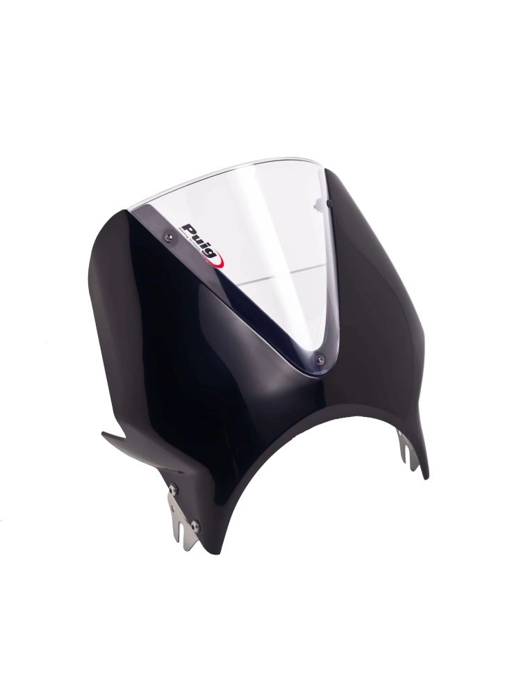 Półowiewka motocyklowa PUIG Vison Honda CB 600 F Hornet (03-04) czarna z przeźroczystą szybą