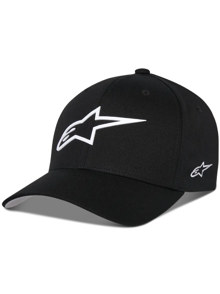 Czapka z daszkiem Alpinestars Ageless Curved Bill czarno-biała