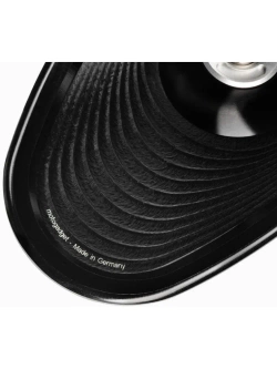 Lusterko motocyklowe uniwersalne Motogadget Mo.view Club Flip aluminiowe, czarne [długość ramienia: 60 mm]