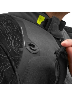 Kurtka motocyklowa tekstylna Shima Tracker szara