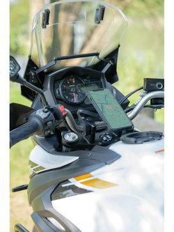 Uchwyt na telefon Lampa Titan Combo 2.0 mocowany na kierownicy