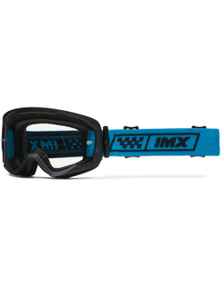 Gogle motocyklowe iMX Endurance Race niebiesko-czarne matowe