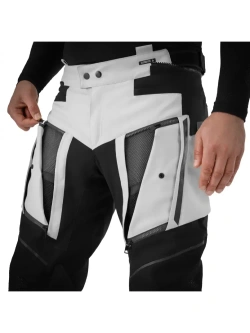 Spodnie motocyklowe tekstylne Shima Hero 3.0 szaro-czarne
