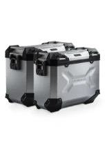 Zestaw: kufry boczne + stelaże Pro TRAX ADV SW-Motech MV Agusta Enduro Veloce (25-) srebrne [poj.: 45 + 37l]