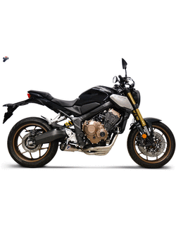 Kompletny układ wydechowy Termignoni Slip-On GP2R - RHT stal nierdzewna + kolektor do Honda CB650 R (19-20)