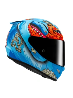 Kask integralny HJC RPHA 12 Mister Peeks Cod niebiesko-czerwony