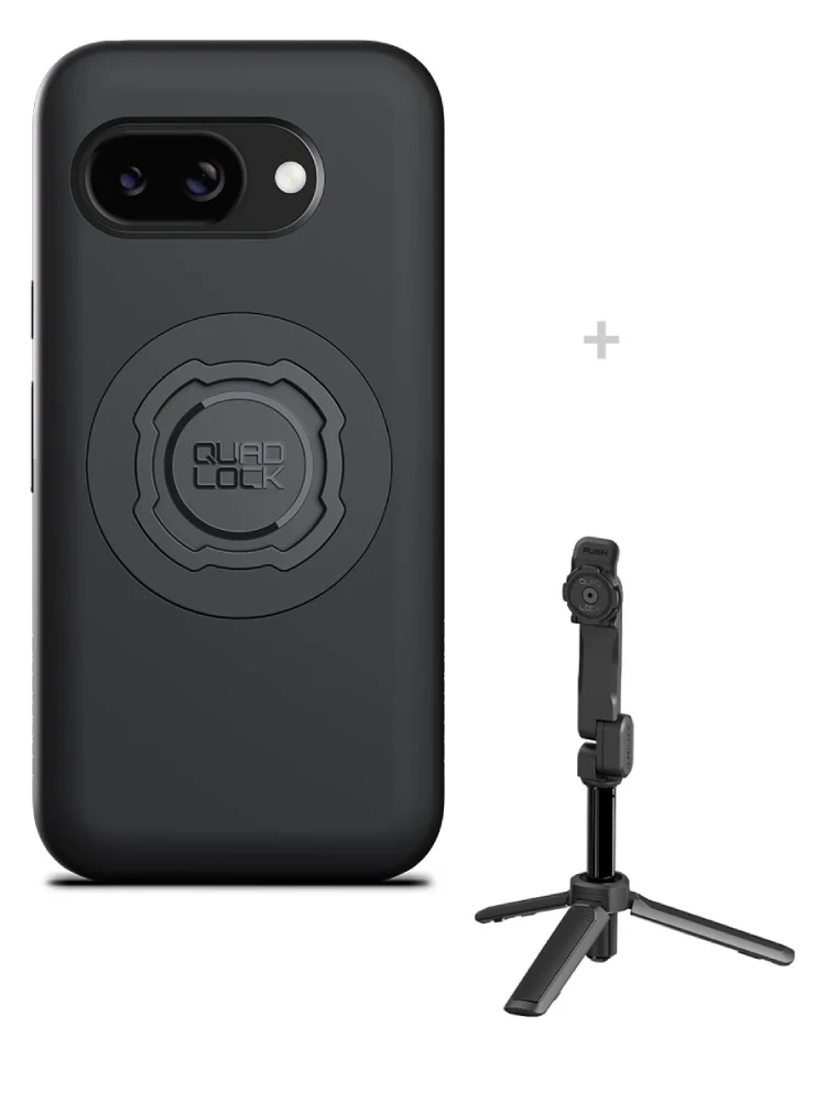 Zestaw: etui MAG na telefon Google Pixel 9A (magnetyczne) + statyw/ selfie stick Quad Lock