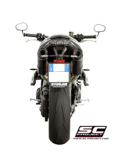 Tłumiki GP-TECH Slip-on SC-Project do Triumph SPEED TRIPLE 1050 S / R [16-17]
