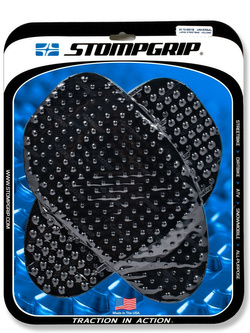 Pady boczne na zbiornik Volcano duże Stompgrip czarny