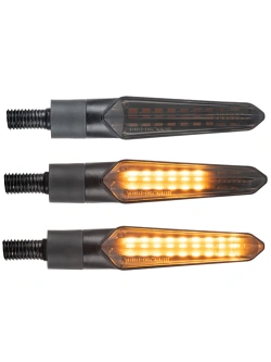 Uniwersalne kierunkowskazy sekwencyjne LED Oxford DarkHunter z rezystorami (2 sztuki) przyciemniane