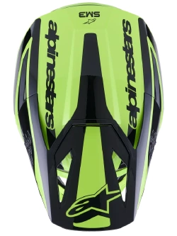Kask enduro Alpinestars SM3 Heat czarno-zielone