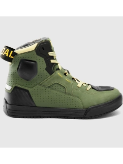 Buty motocyklowe Rebelhorn Vandal II zielono-czarno-pomarańczowe