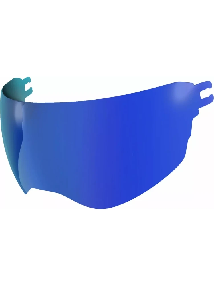 Blenda Icon DropShield do kasku Ultraflite lustrzana niebieska