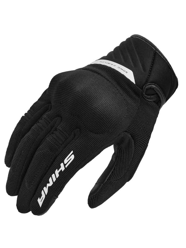 Rękawice motocyklowe damskie Shima Sonic czarno-białe