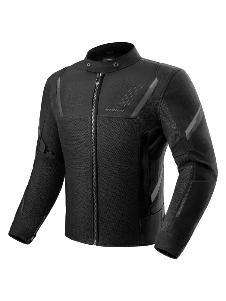 Kurtka motocyklowa tekstylna Shima Rush 3.0 Air G2 czarna