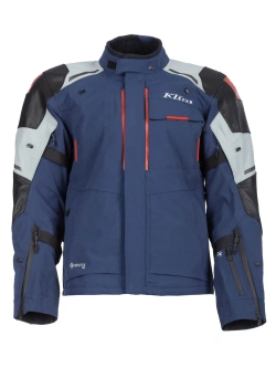 Kurtka motocyklowa tekstylna Klim Kodiak niebiesko-czerwona