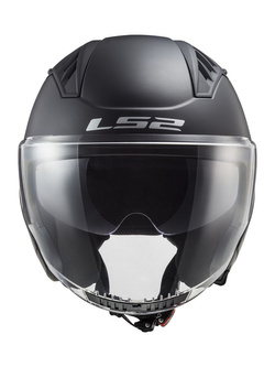 Kask otwarty LS2 OF600 Copter II Solid czarny matowy