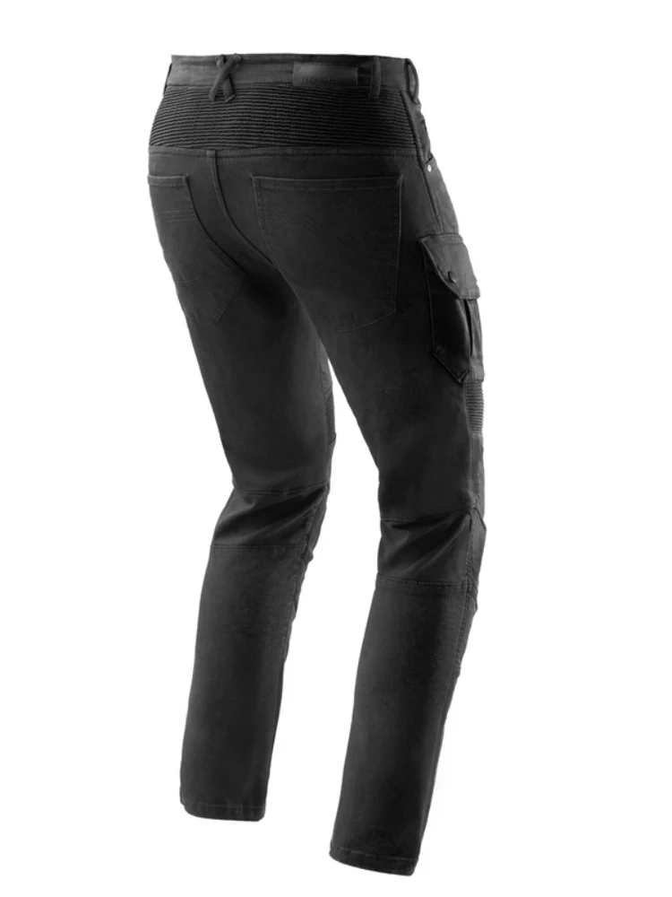 Jeansy motocyklowe Rebelhorn Faster czarne