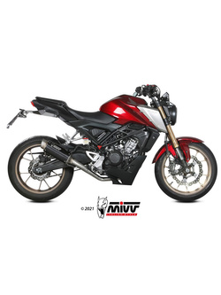 Pełny układ wydechowy (GP Pro) MIVV do Honda CB 125 R (21-24) czarny