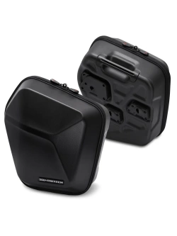 Zestaw: kufry boczne plastikowe Urban ABS + stelaże SLC SW-Motech Honda GB 350 S (25-) [poj.: 2 x 16,5l]