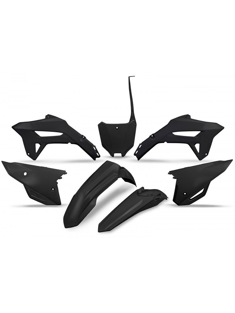 Komplet plastików UFO do Honda CRF 250R (22-), CRF 450R (21-) czarny