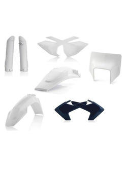 Pełny zestaw plastików Acerbis Husqvarna FE/ TE [17-19] granatowo-biały