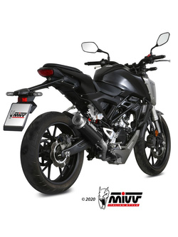 Pełny układ wydechowy (GP Pro) MIVV do Honda CB 125 R (18-20) carbon