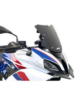 Szyba motocyklowa WRS Sport BMW S 1000 XR (20-), M 1000 XR (23-) czarna matowa