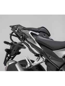 Zestaw: kufry boczne plastikowe + stelaże URBAN ABS z zestawem mocującym Honda CB 500 F (18-25), CBR 500 R (18-), CB 500 Hornet (24-) [pojemność 2 x 16.5 L]