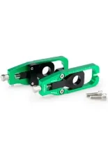 Napinacze łańcucha PUIG Kawasaki Versys 1100/ Z900 (17-) zielone