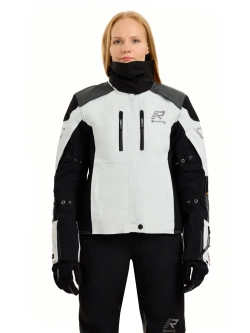 Kurtka motocyklowa damska tekstylna Rukka FlexoRina szara